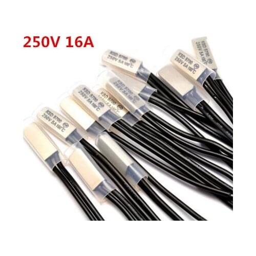 20pcst Temperature control switch KSD9700 150degrees 250V 16A Normally Closed Thermal protector