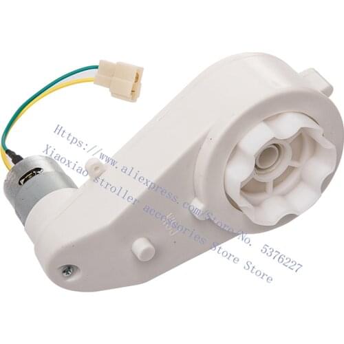 RS550 12V 35000 drive motor gear box accessories, used for childrens remote control riding toys replacement parts