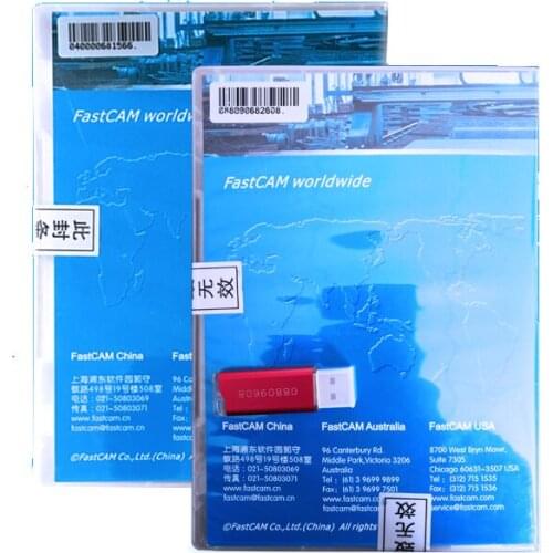 Free Shipping FASTCAM Genuine Nesting Software Professional CNC Plasma Cutter Portable Version