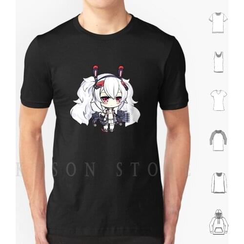 Laffey Chibi-Azur Lane T Shirt Men Cotton Azur Lane Anime Azur Lane Atago Manga Akagi Enterprise Waifu Azur Lane