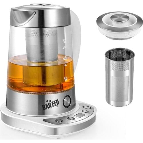 KG17T02G-02 1.7L Electric kettle Decoction health Black tea/flower teapot special pot Multi-function health glass boiling pot