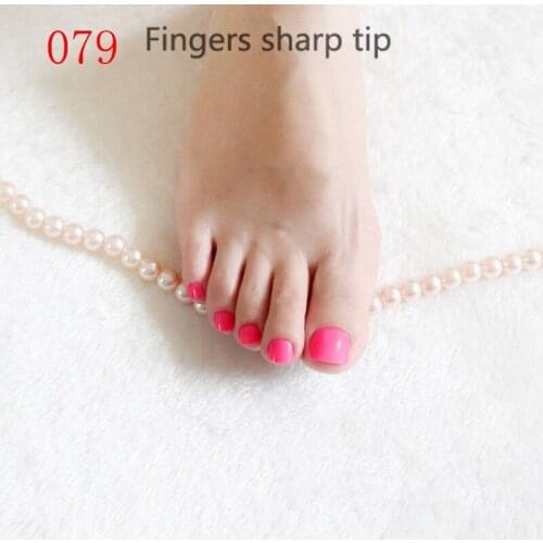Beautiful female fashion short paragraph round toe candy fake tail watermelon red #079