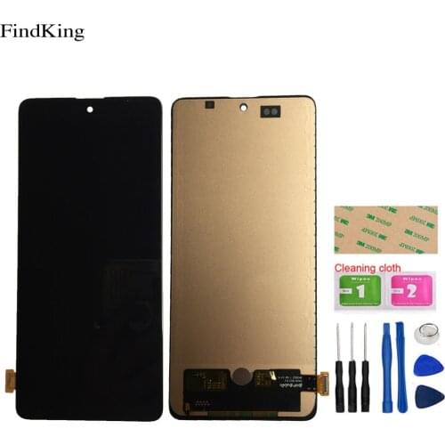 Mobile LCD Display For Samsung Galaxy A71 A715 A715F A716 M51S LCD Display Assembly Touch Screen Digitizer Sensor Tools