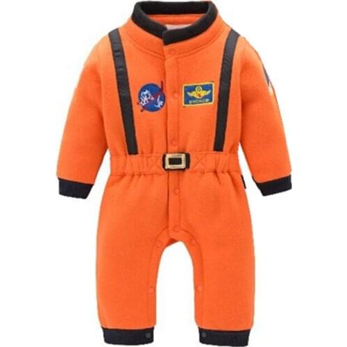 Fashion Baby Boys Astronaut Costumes Infant Costume for Toddler baby Boys Kids Space Suit Jumpsuit infantil fantasia