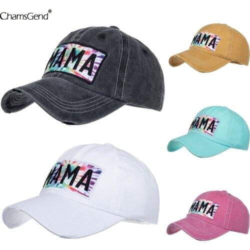 2021 New Mama Letter Baseball Cap Women Rhinestone Trend Cotton Cap Hip Hop Cap Uv Protection Hat Womens Sun Hat Adjustable