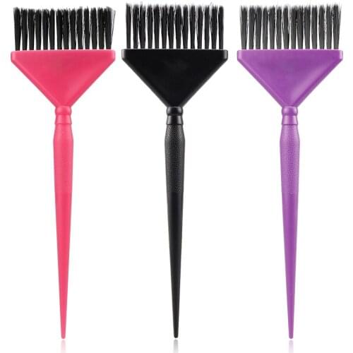Barber Accessories Or Home DIY Hair Coloring Tinting brush Hair Salon Tools Dye Brushes