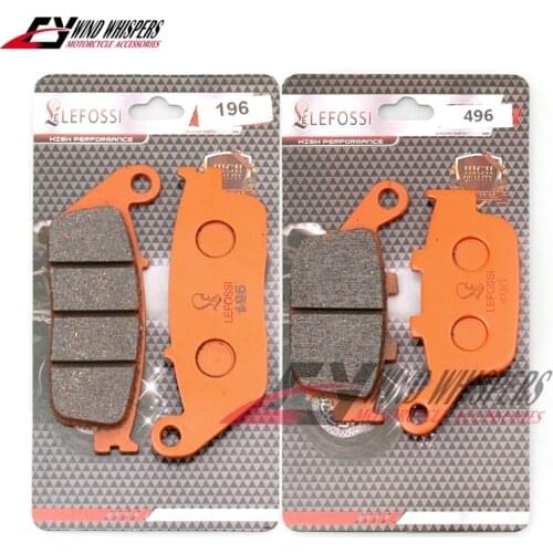 Motorcycle Front Rear Brake Pads For Honda NC750 NC 750 S w Xw DCT 2014 2015 / NM4 Vultus NC 750J 2015 2016
