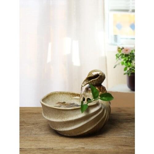 Decorations for home Ceramic water furnishing articles The creative water cycle The sitting room desktop furnishing articles