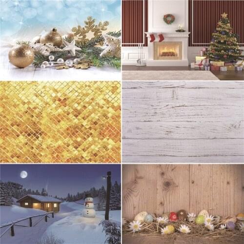 Vinyl Custom Photography Backdrops Prop Christmas Theme Photography Background #200427-05