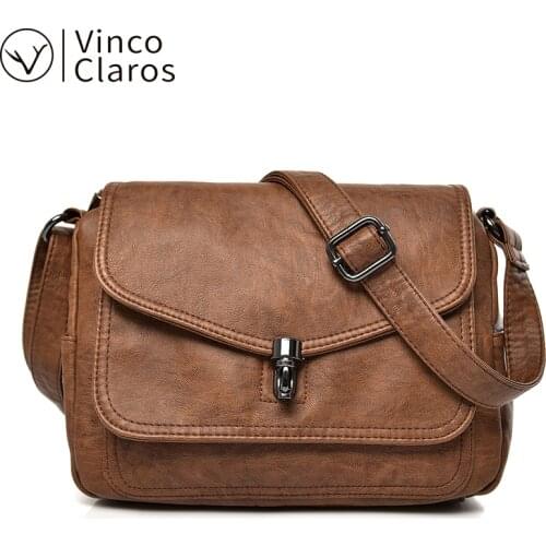 Vintage Style Women Handbags Multi-pocket Shoulder Bag High Quality Tote Bags for Women Large Capacity Cross Body Bag Sac A Main