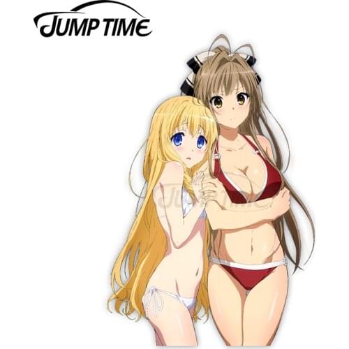 Jump Time Amagi Brilliant Park Latifa Fleuranza, Sento Isuzu 6.8 Anime Sexy Girl Vinyl Decal Window Car stickers