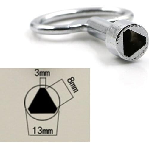 1Pc Universal Key Multifunction Wrench Metro Trains Key Lock Elevator Door Key Electric Cabinet Keys