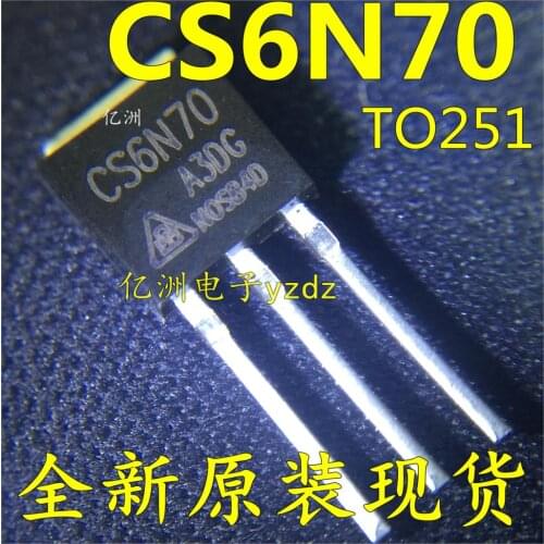 100% New&original CS6N70 TO-251 In stock