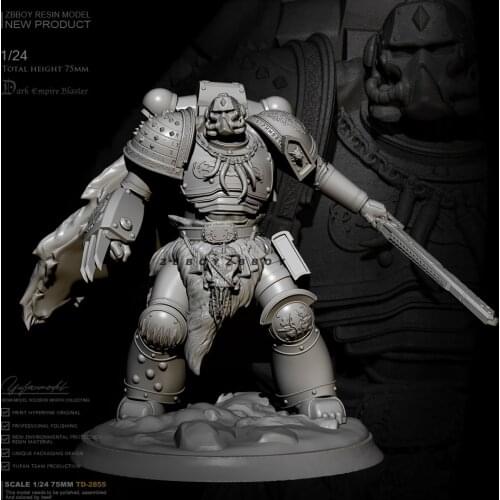 75mm 1/24 Resin figure model kits DIY self-assembled TD-2855