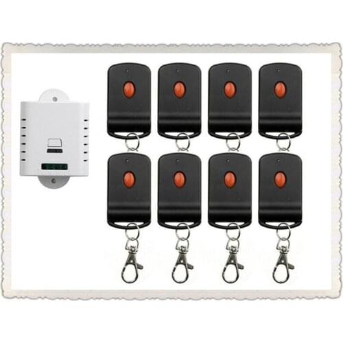 85V 110V 120V 220V 250V 1CH RF Wireless Remote Control Switch System 8 transmitter & 1 receiver relay Receiver Smart Home Switch