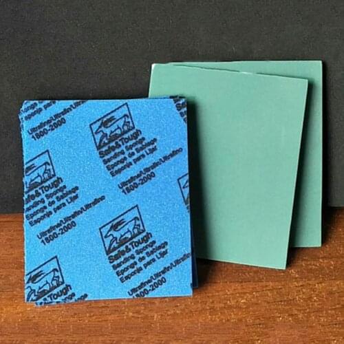 500-2000 Grit Sponge Sandpaper 114*139mm Water & Dry Sanding Paper Model Polished Abrasive Tools For Grinding