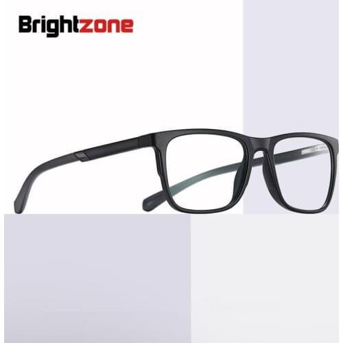 Brightzone Anti Blue Light Computer Glasses Anti Eye Eyestrain Clear Lens TR90 Metal Frame for Men Women light Blocking Eyewear