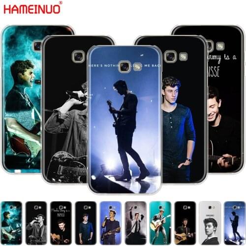 HAMEINUO Hit pop singer Shawn Mendes Magcon cell phone case cover for Samsung Galaxy A3 A310 A5 A510 A7 A8 A9 2016 2017 2018