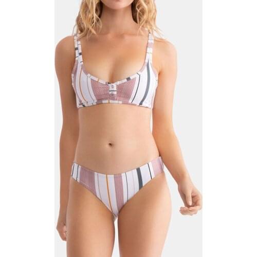 European And American Sexy Bikini Stripes Small Fresh Bikini Swimsuit 2020 Swimsuit Women