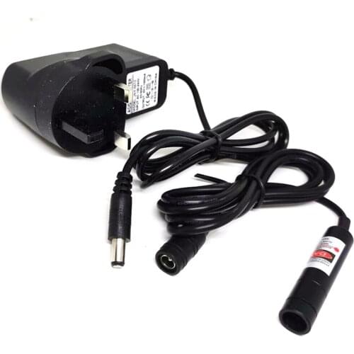 12x55mm Focusable Red Postioning Sewing Lights 635nm 5mw Dot Line Cross Laser Module 5V