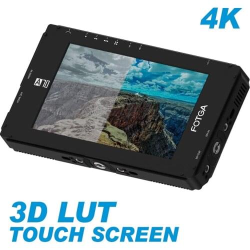 Fotga DP500IIIS A70TLS 7 Inch Touch Screen FHD IPS Video On-Camera Field Monitor,3D LUT, 3G SDI / 4K HDMI-compatible,1920x1080
