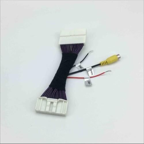 JIAYITIAN For Toyota Corolla OEM Monitor Factory Screen Adapter Connection Cable 40 Pins Rear View Camera/kit backup camera