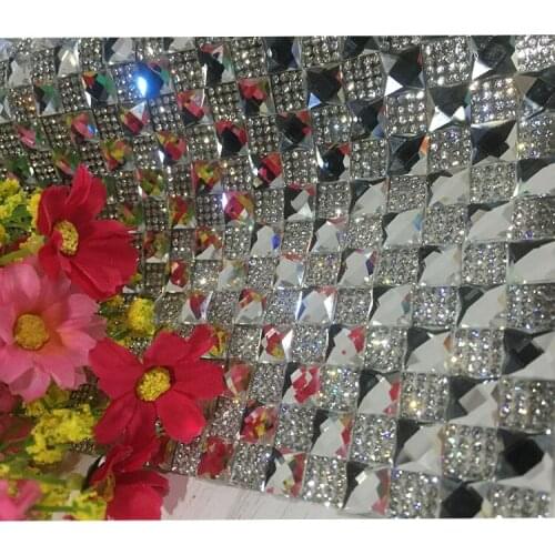 Interior diamond bling rhinestone sticker sheets luxurious phone case decor Self Adhesive Scrapbooking Sticker shoes decoration