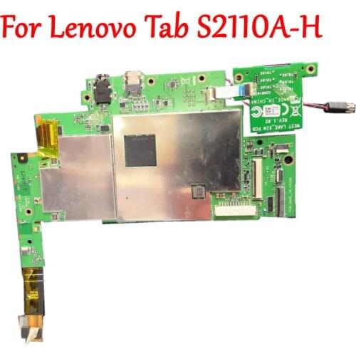 Original Tested Full Work Motherboard For Lenovo Idea Tab S2110 S2110AH S2110A-H Logic Circuit Electronic Panel FPC