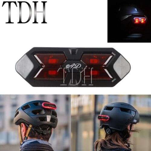 Red LED Warning Light Night Safety Light Strip Outdoor Rider Back Reflector Tail Light Tail Signal Blinker Waterproof