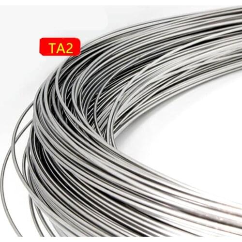 5Meters Titanium Material diameter 0.3MM 0.5MM 1MM 1.2MM 1.5MM 2MM 3MM 4MM 5MM tig welding rods pure titanium rod welding wire