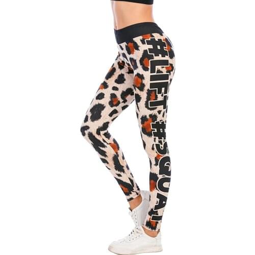 Zohra Sexy Women Legging Leopard Printing Fitness leggins Fashion Slim legins High Waist Leggings Woman Pants