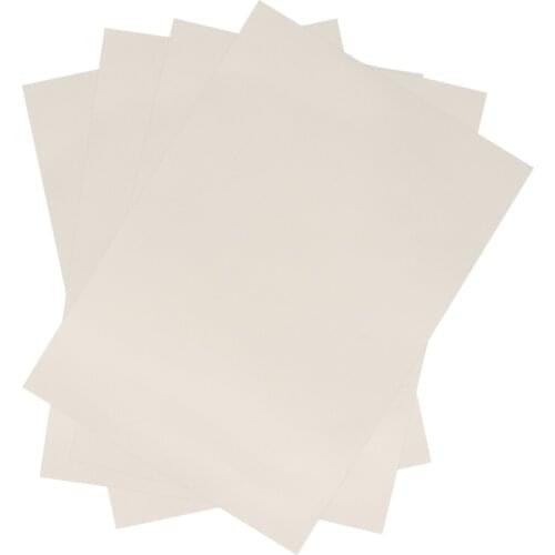 1 Set of 5Pcs Certificate Paper Blank A4 Paper 12K Border Inner Page Paper Core