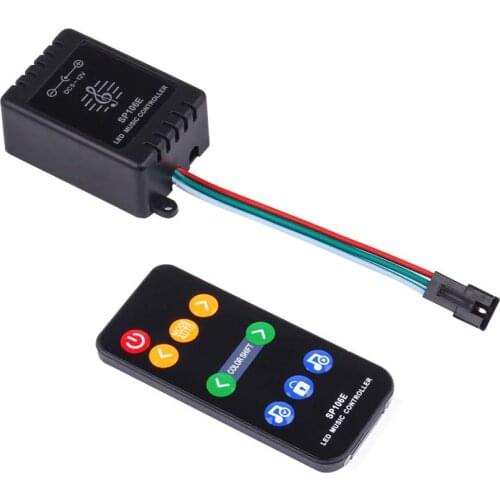 10PCS SP106E 9keys LED Music Controller DC5V-12V WS2811 /WS2812B Magic LED tape digital colorful music controller