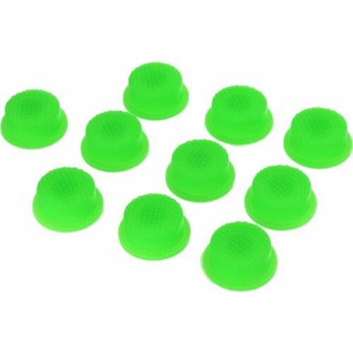 10pcs/ pack) 12mm Flashlight Tailcap Soft Silicone Tailcaps for LED Flashlight Torchlight Switch Cap DIY Parts Torch Tail Cap