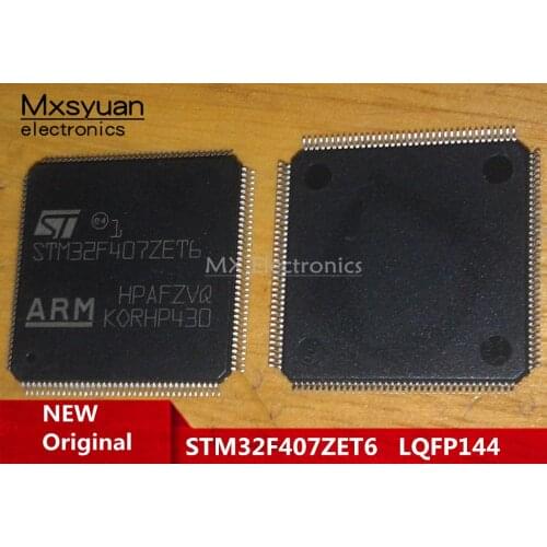 2PCS~10PCS/LOT STM32F407ZET6 STM32F407 LQFP144 New Original