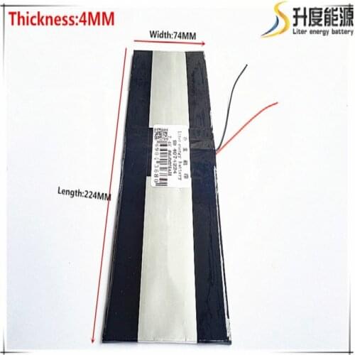 7.4V,8600mAH,[4074224] PLIB (polymer lithium ion battery ) Li-ion battery for tablet pc;For hero dual core