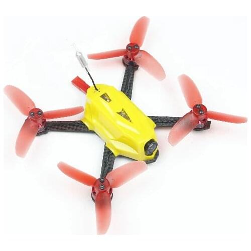 New Arrival KINGKONG/LDARC 110GT 117mm Wycigi FPV Drone z F3 4w1 Blheli_S 10A 25 mW 16CH 800TVL ARF BNF Dla RC Drone