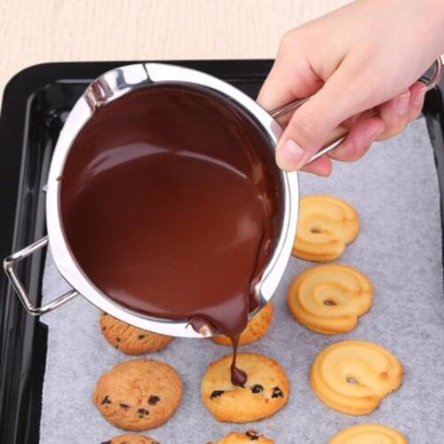 Chocolate Melting Pot Milk Boiler Butter Melting Pot Stainless Steel Pastry bake Tools DIY Aromatherapy Candle Soap Melting Pot