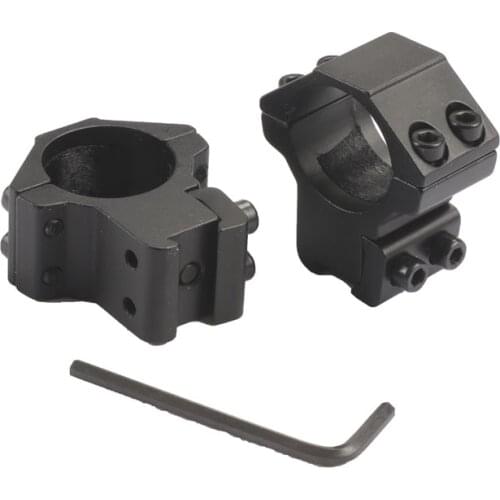 Rifle Scope Rings 25.4mm 1" 11mm Dovetail Rail Mount for Laser sight flashlight Scope Low Profile Hunting Caza