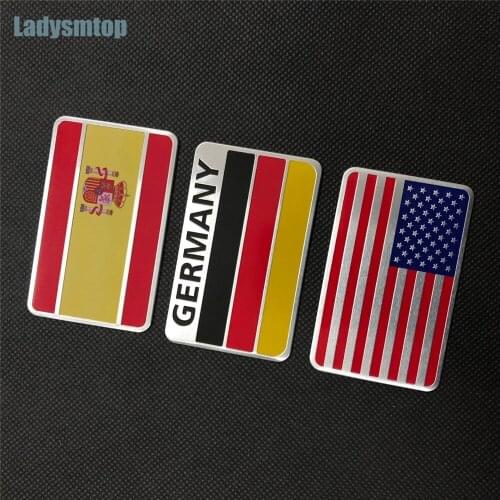 Ladysmtop car-styling National Flag Case For Citroen C1 C2 C3 C4 C4L C C-Quatre C-Triomphe Picasso5 Elysee DS series
