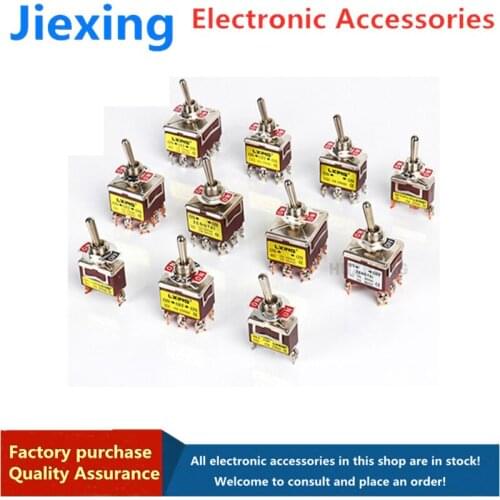 Small buttons, buttons, twisters, Niuzi switch, rocker toggle switch, two, three, 2/3 gears, 6 feet, waterproof E-TEN13221