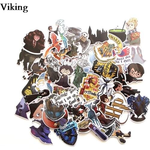 10sets/lot The Magic World Stickers 50Pcs/set Suitcase Luggage Laptop Sticker Waterproof Skateboard Stickers Fashion Decal G0144