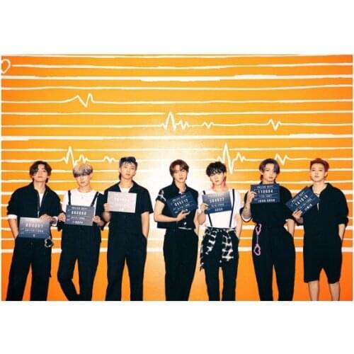 KPOP Bangtan Boys Butter Poster Wall Stickers JUNG KOOK V JIMIN JIN SUGA RM J-HOPE Fans Collection Wall Decoration