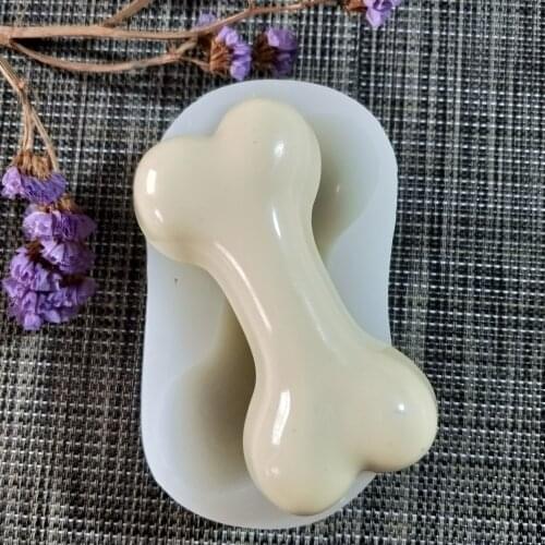 QT0161 PRZY silicone mold Bones, dog bones soap mould handmade soap making molds candle silicone mold resin clay moulds