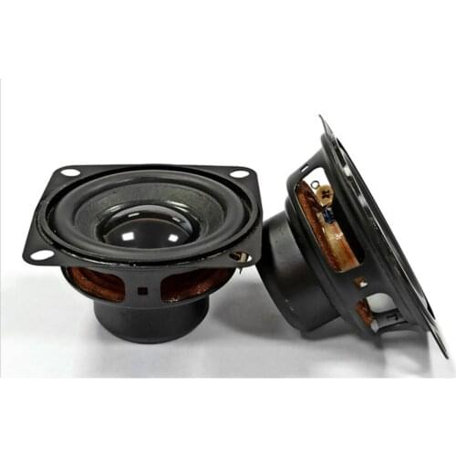 SOTAMIA 2Pcs 2 Inch 52MM Mini Full Range Audio Speaker 4 Ohm 5W Loudspeaker Paper Cone Home Theater DIY Bluetooth Speakers