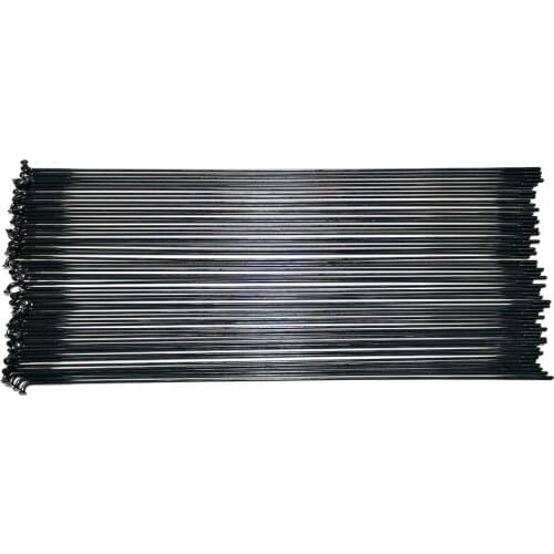 Light Pillar TB2015 14G Round Spokes Black PSR Triple Butted 2015 Stainless Straight Pull or J bend racing Spokes 4.3g/pc(260mm)