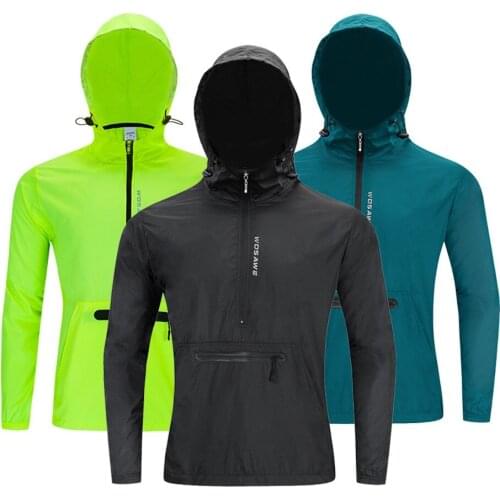 Bicycle and Motorcycle Riding Windbreaker Spring and Summer Waterproof Raincoat Long Sleeve Coat Cycling Suit Cycling Suit