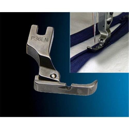 Industrial Sewing Machine Parts / left unilateral presser foot / unilateral zipper foot / P36LN steel 1pcs
