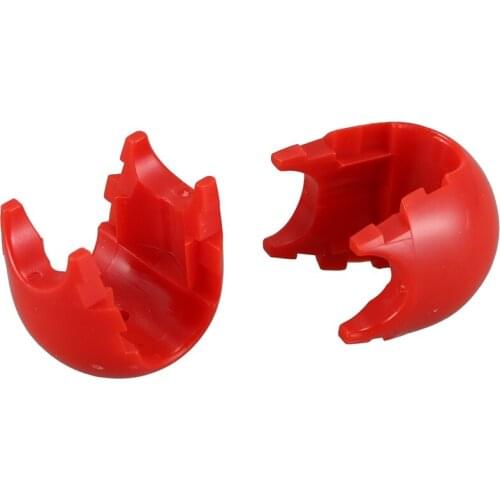 10Pcs Climbing Rope Net Plastic Connector Net Buckle Climbing Accessories for Outdoor Amusement Swing Climbing Rope Parts Red