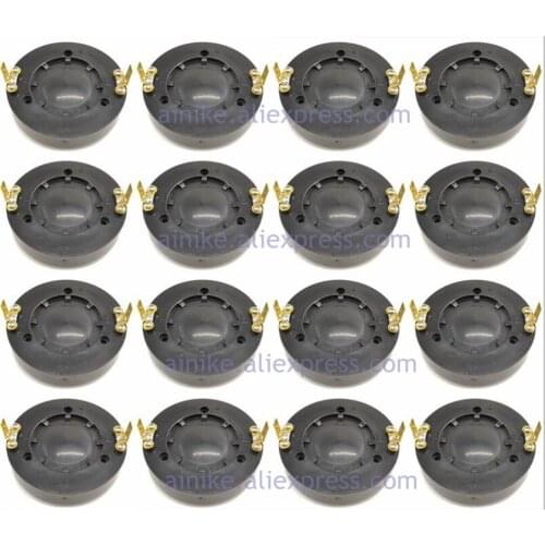 16pce Replacement diaphragm for Behringer Eurolive B210, B212, B215 34T30D8 P audio PAD-DE34, Alto PS4 8 ohm pure aluminum flat